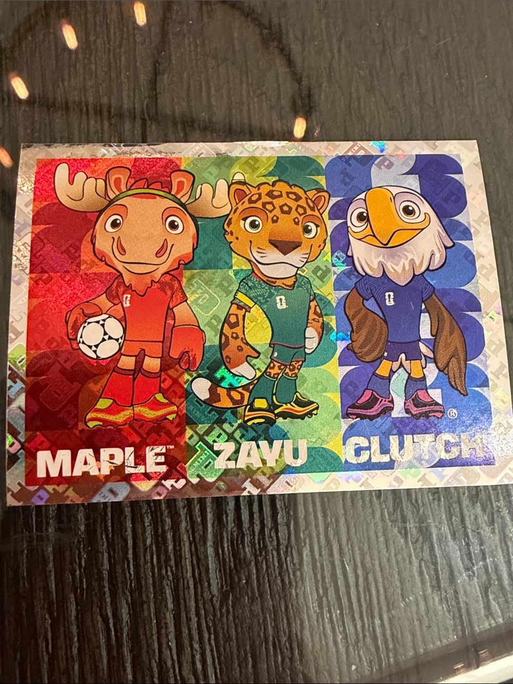 FIFA PANINI FWC 3 Maple Zavu Clutch Holographic